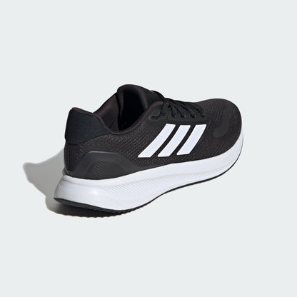 Adidas Men's Run Falcon 5, Black/White/Black, 10
