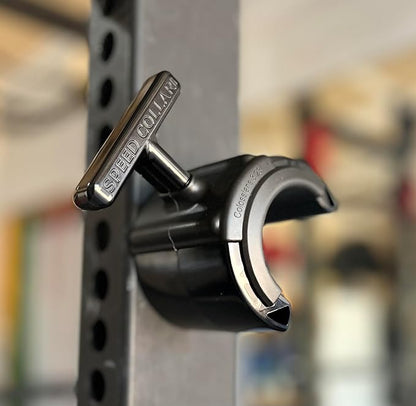 Speed Collar, Fastest Bar Clips for Weightlifting Powerlifting Bodybuilding and Olympic Lifting