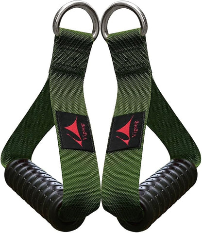 Heavy Duty Gym Workout Handles Attachment for Cable Machine,Resistance Band,Pulley System Home Exercise Equipment, Compatible with Bowflex,Total and Smith, Comfortable and Stronger Grip