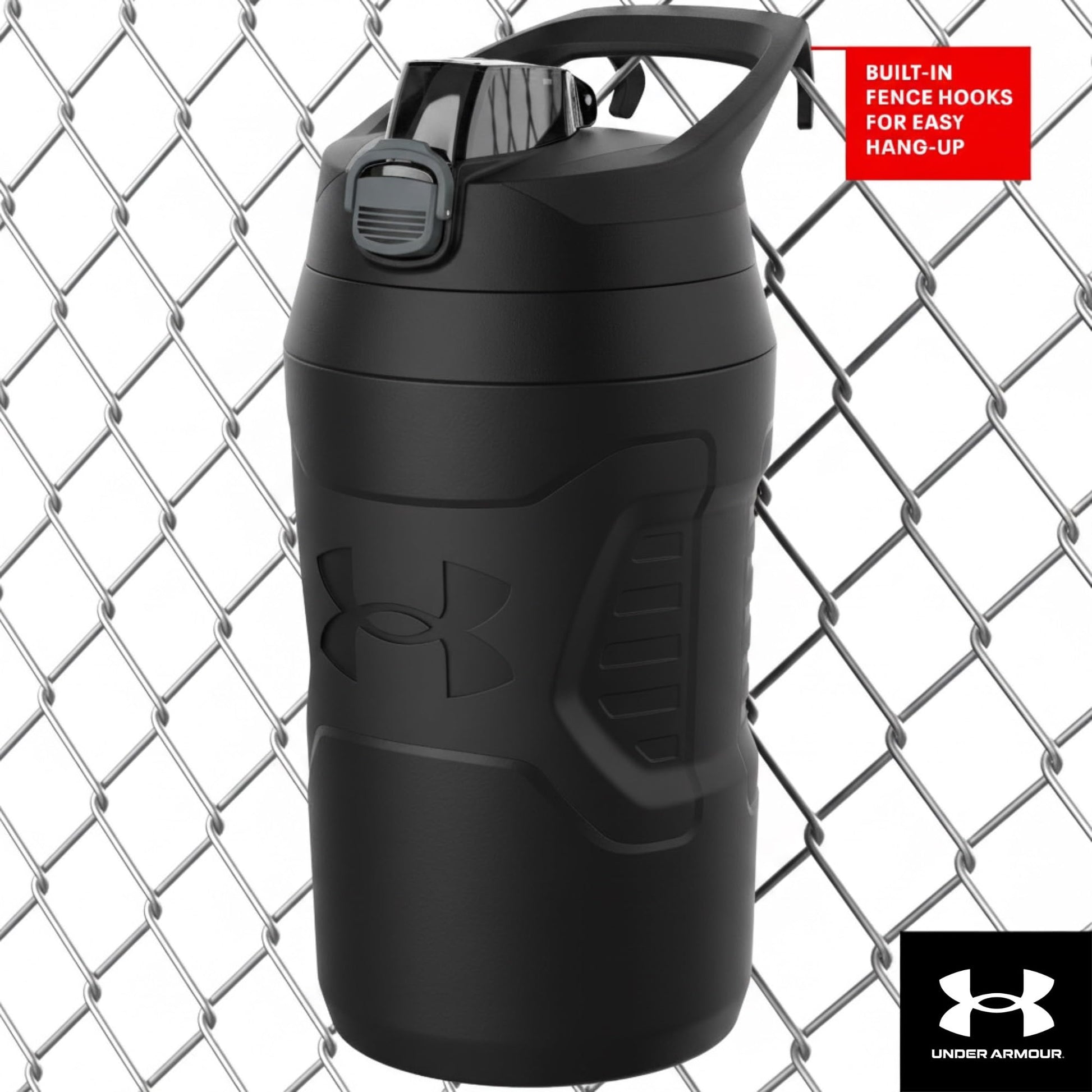 Under Armour 32 oz Insulated Water Bottles - Sports Water Jug with Fence Hook, Leak Resistant for