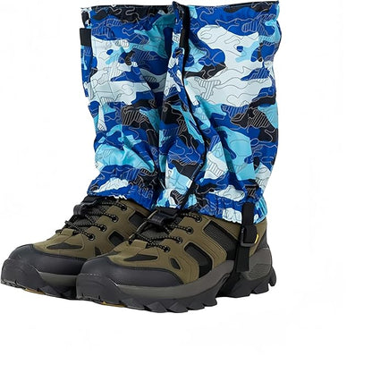 Leg Gaiters, Waterproof,Lightweight and Adjustable, Snow Boot Gaiters, for Men and Women Hiking, Walking, Hunting, Backpacking,Skiing, Mountaineering