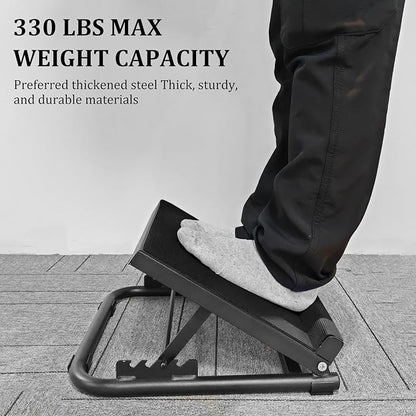 NANSHINE Slant Board for Calf Stretcher Squat, 5-Level Height Adjustable Steel Incline Board Squat Wedge with Non-Slip EVA Mat, Portable Standing Balance Board for Calf Stretching, Flexibility, Ankle Foot, Knees Exercise, Fitness, Physical Therapy