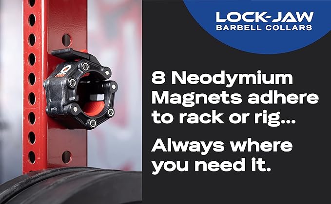 Lock-Jaw PRO 2 Barbell Collar with MAGNETS