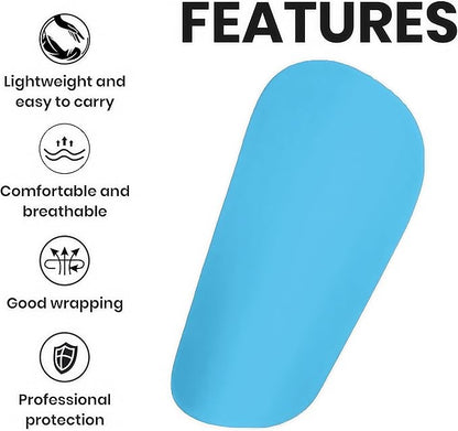 2 Pairs Mini Shin Guards Youth Soccer Tiny Shin Protective Pads Small Shin Guards Miniature Shin Pads Professional Protection for Soccer Players Kids Teenagers