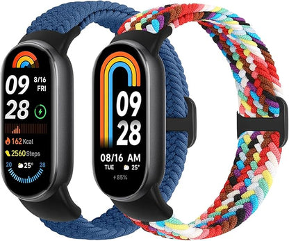 Braided Bands Compatible with Xiaomi Smart Band 10 9 8 Straps for Women Men