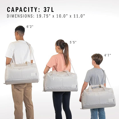 adidas Lounge Premium Sport Duffel Bag for Travel and Gym