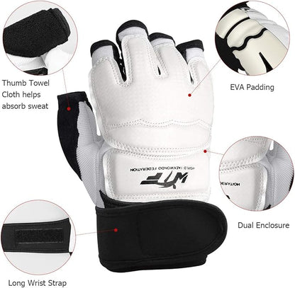 Punch Bag Training Gloves, LangRay MMA Grappling Gloves for Sparring Martial Arts Boxing Training for Adults and Kids