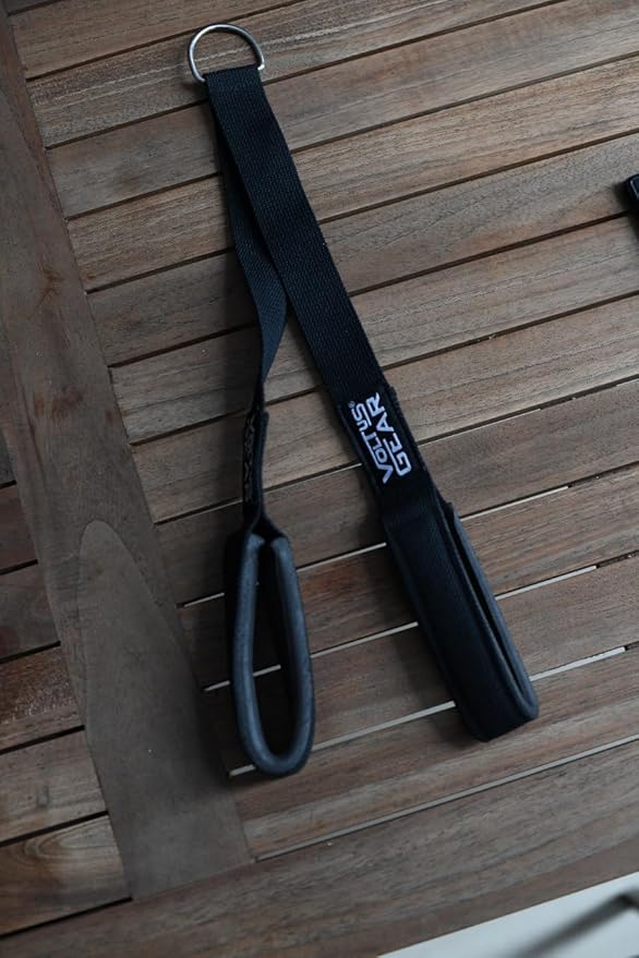 Triceps Rope Extension Cable with D-Ring Attachment (black)