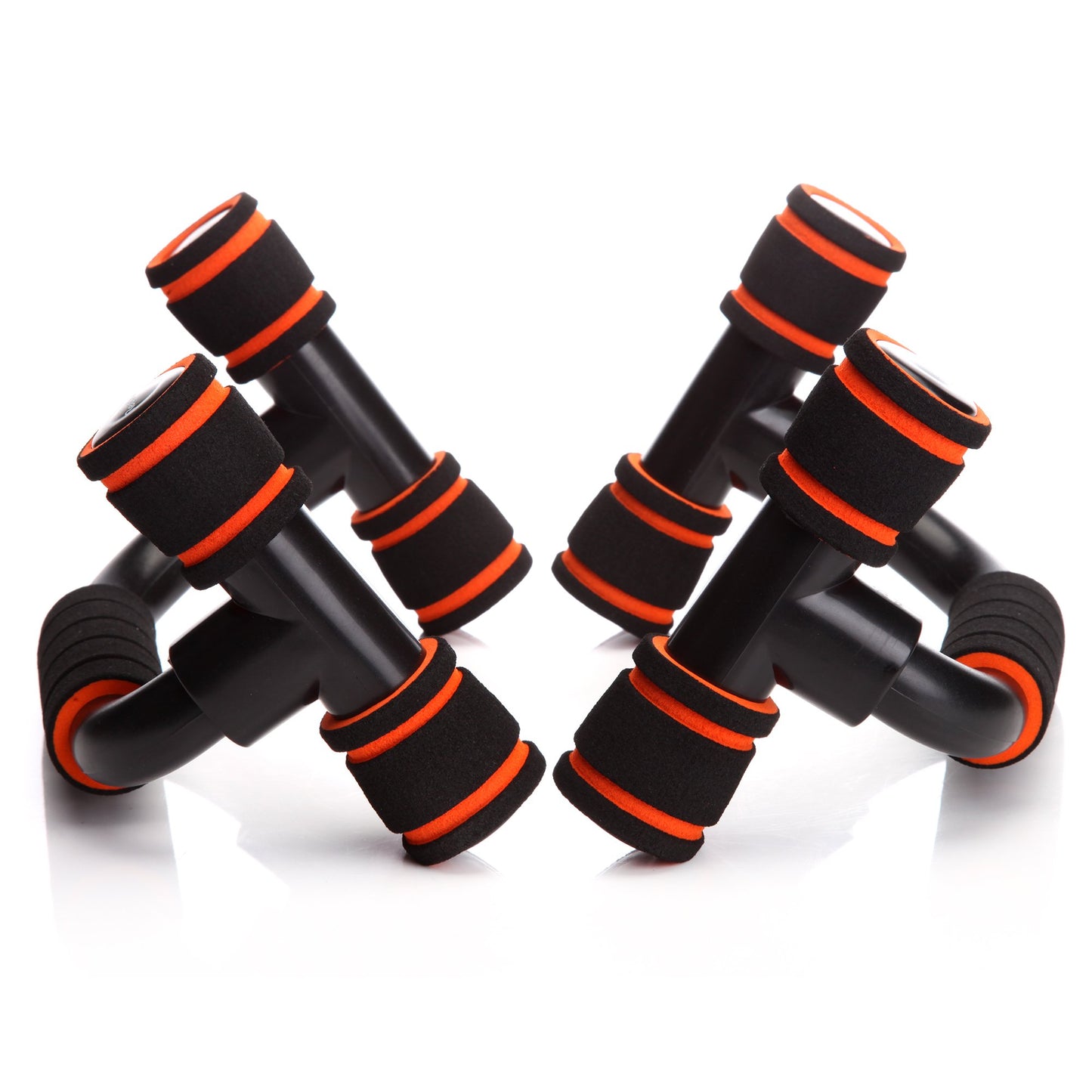 Readaeer Push Up Bars Gym Exercise Equipment Fitness 1 Pair Pushup Handles with Cushioned Foam Grip