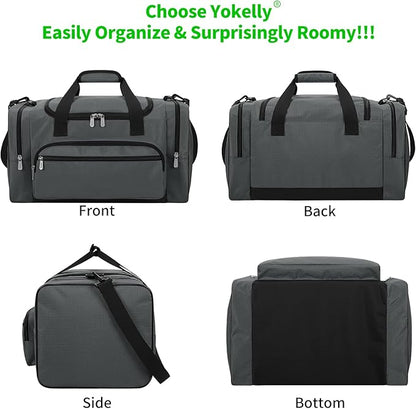 Sports Duffel Bag 20 inch for Travel Gym - Grey