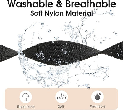 5 Packs Stretchy Nylon Bands Compatible with Garmin Instinct/Instinct 2 Solar, 22mm Sport Breathable Wristband for Garmin Instinct Tactical/Solar/Tide/Esports