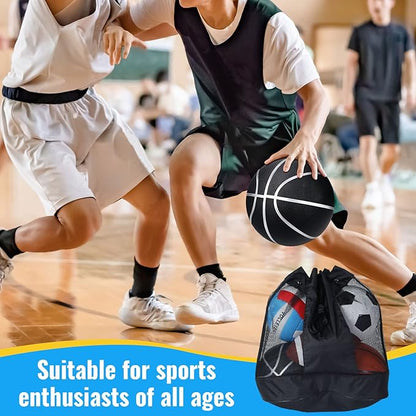 Jerify 4 Pcs Sport Balls Set Official Size Athletic Balls Include Soccer, Football, Basketball, Volleyball for Indoor Outdoor Game Youth Adult Operation Christmas Ball Gifts