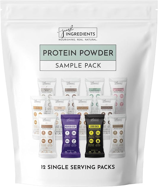 Protein Powder Made with 100% Grass Fed, Non Denatured Whey | Four Different Protein Sources from