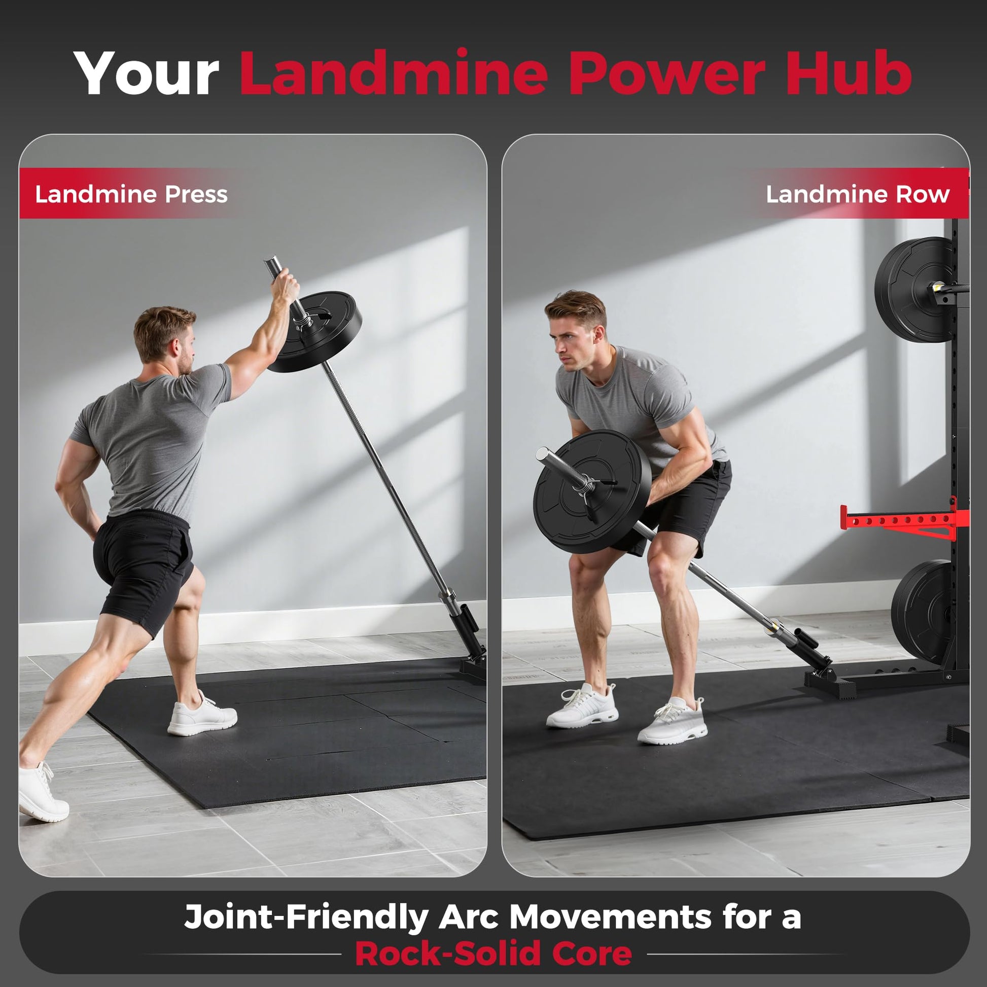 FLYBIRD SR1 Squat Rack with Pull-Up Bar, Multi-Functional Power Rack for Home Gym, 22 Safety