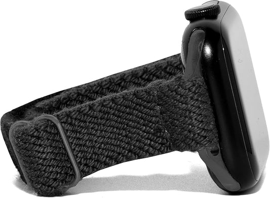 Braxley Bands - Organic Cotton Watch Bands For Women and Men, Compatible With All Apple Watch Sizes and Series - Washable, Sweat-Absorbent, Breathable Fit, Elastic Smart Watch Bands