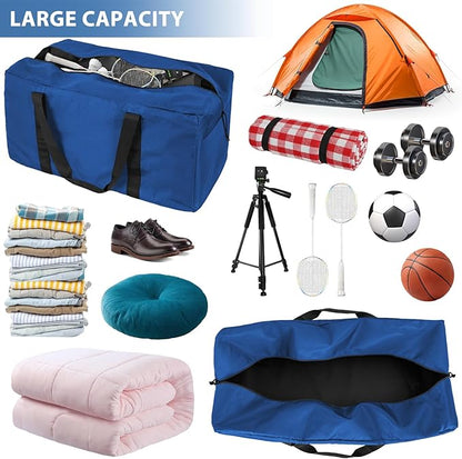 Extra Large Travel Duffle Bag, 120L Gear Bag for Men and Women, Storage Bag Ideal for Overnight Camping and Weekend Getaways
