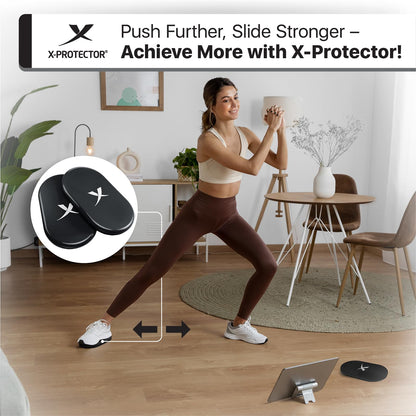 X-Protector Core Sliders for Working Out - 2 PCS Fitness Sliders Discs