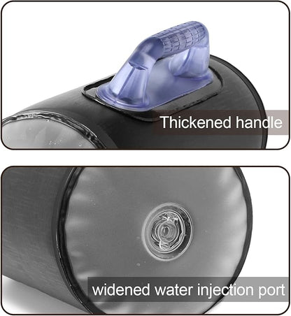 Water Dumbbells, Water Filled Training Dumbbells, Travel Weights Set, Adjustable Weights to 4-30 Lbs/Pair, Portable Gym for Strength Training, Fitness and Shaping