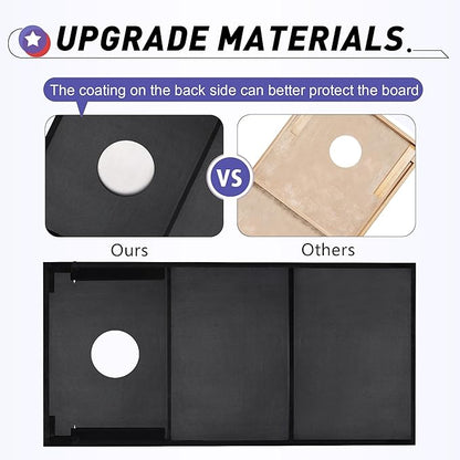 4x2 Ft Cornhole Boards Set, Premium Regulation Size Cornhole Boards with 8 All-Weather Bean Bags, Carrying Case and Scoreboard