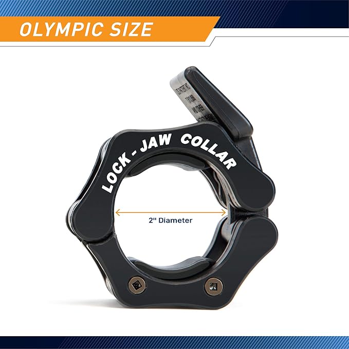 Steelbody Olympic Barbell Lock Jaw Collars