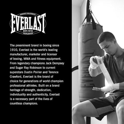 Everlast Freestanding Adjustable Punching Bag Adults | Heavy Boxing | MMA
