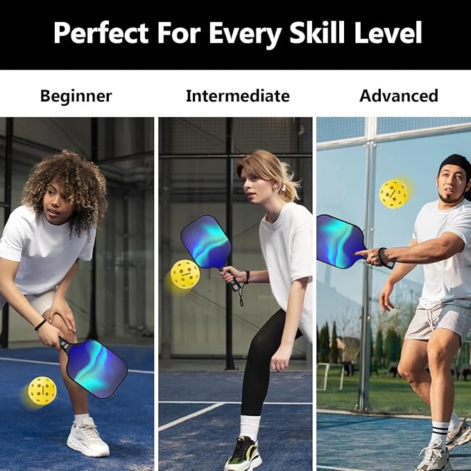 Navona 48 Pack Premium 40-Holes Yellow Outdoor Pickleball Balls, Meet USAPA Official Requirement, Perfectly Balanced, High Bounce True Flight, Durable Outdoor Pickleball Set