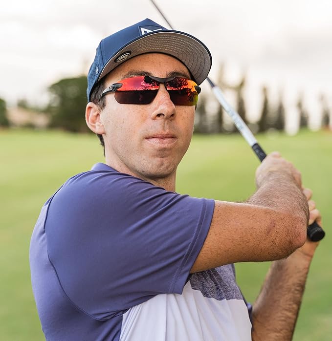 Seek FC 2.0 Sport Sunglasses Men & Women - Ideal For Cycling, Golf, Hiking, Running, Tennis & Pickleball