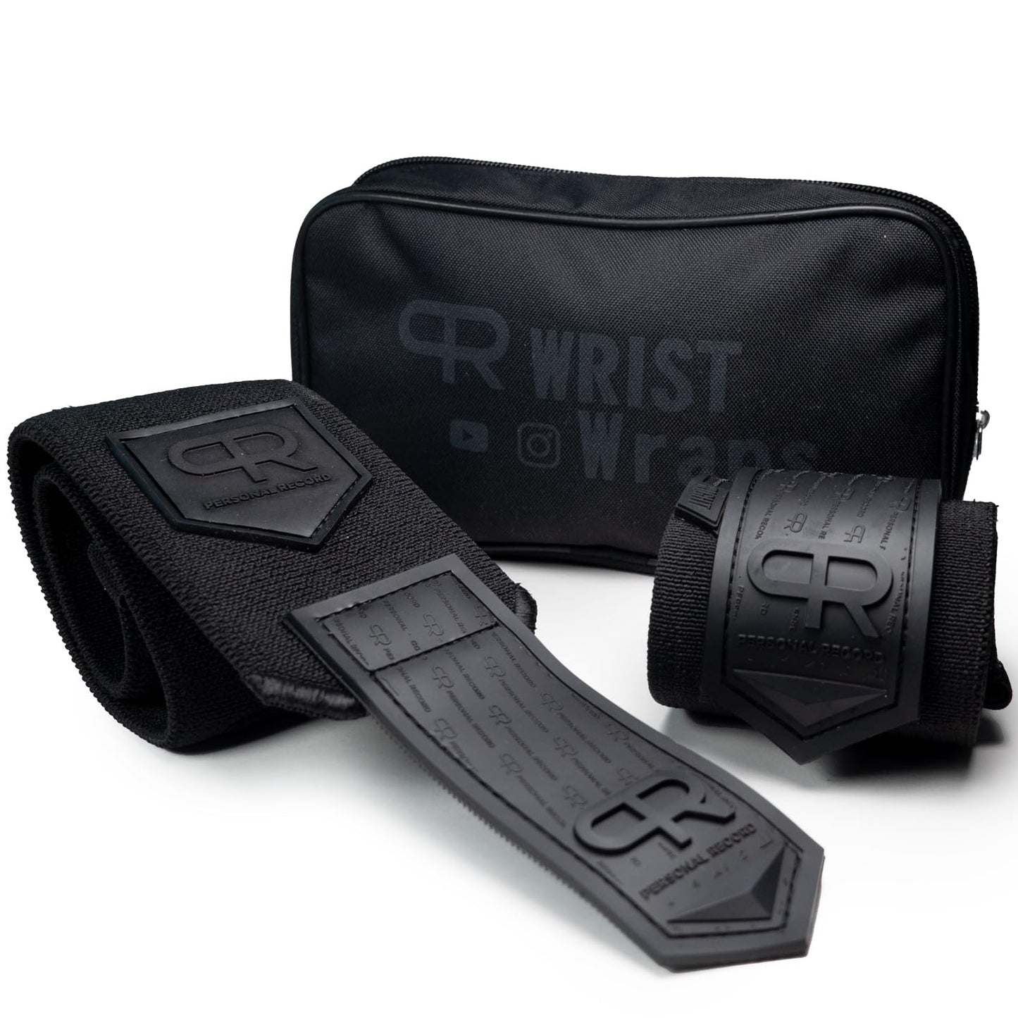 PR Personal Record Heavy Duty Premium Wrist Wraps, More Elasticity, Reinforced Stitching, Extra