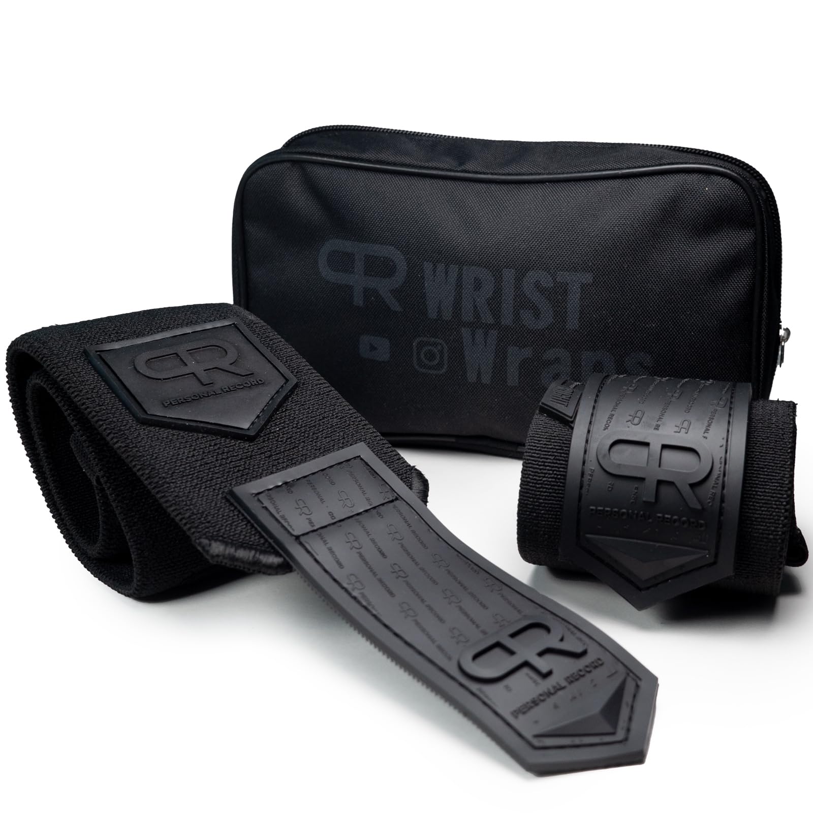 PR Personal Record Heavy Duty Premium Wrist Wraps, More Elasticity, Reinforced Stitching, Extra