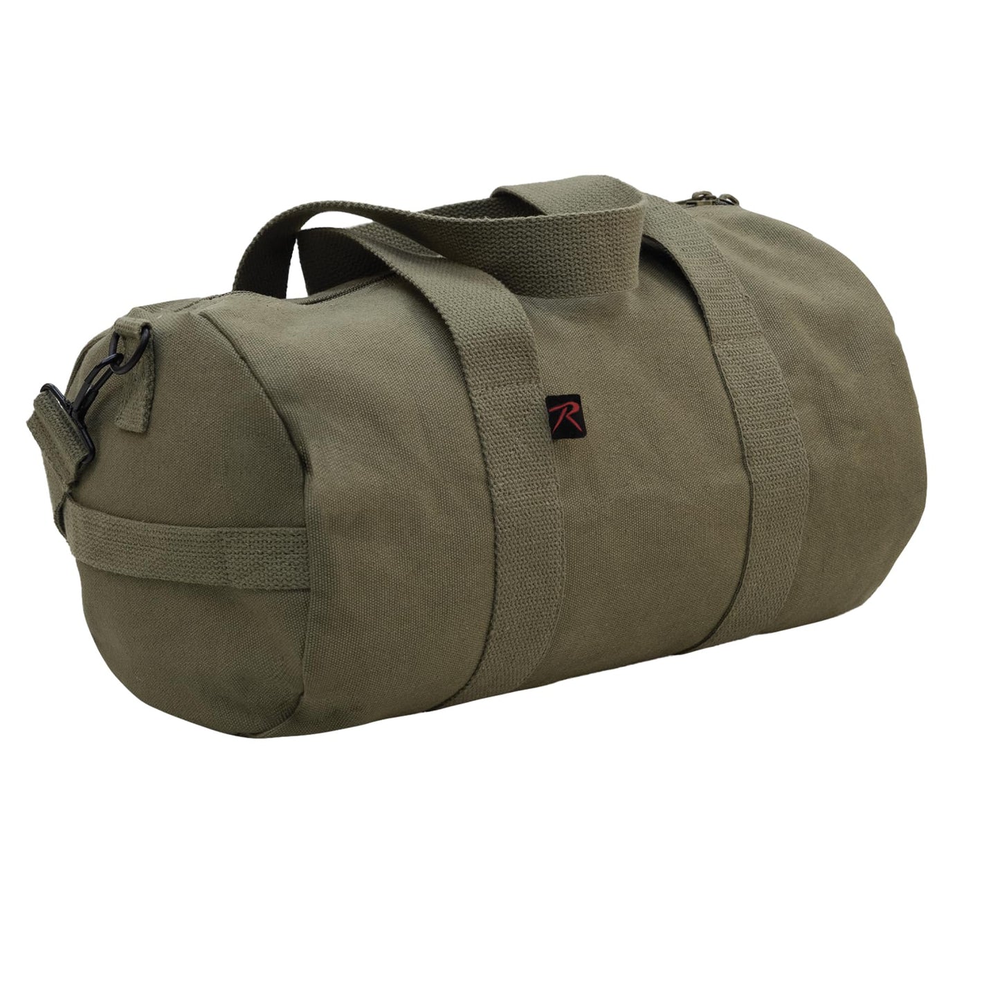 Rothco Canvas Shoulder Duffle Bag Duffel Gym Bag for Men Women Sports Duffel Bag, Olive Drab, 19
