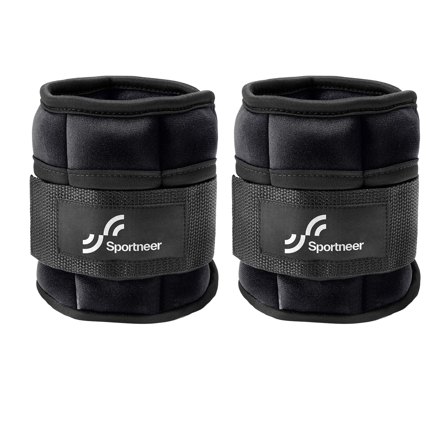 Sportneer Adjustable Ankle Weights, 2-10 lb per Pair, Removable Weights