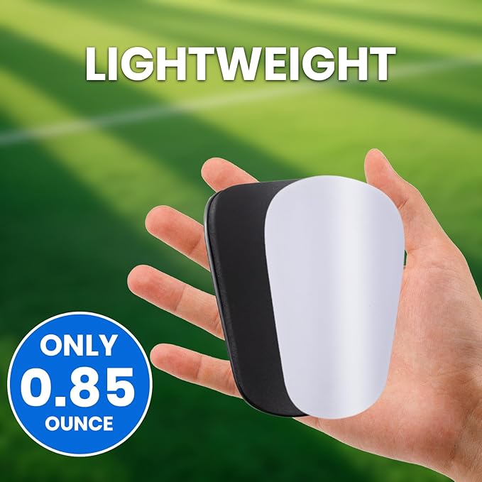 2 Pairs Mini Shin Guards Youth Soccer Tiny Shin Protective Pads Small Shin Guards Miniature Shin Pads Professional Protection for Soccer Players Kids Teenagers