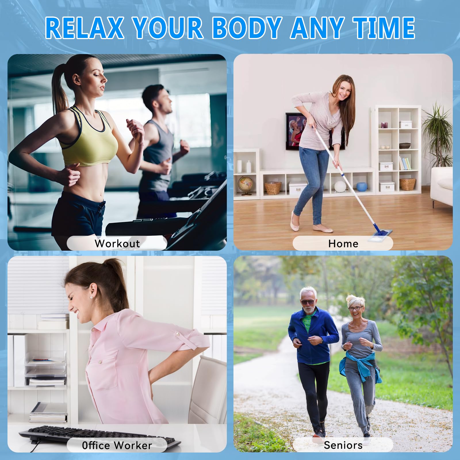 APHERMA Massage Gun, Muscle Massage Gun for Athletes Handheld Electric Deep Tissue Back Massager