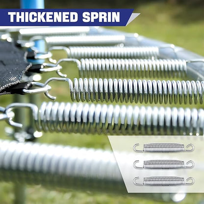 72pcs Heavy Duty Trampoline Springs Replacement Kit - 5.5 Inch Galvanized Steel Springs with Puller Tool - Compatible with Various Models of Trampoline Universal Accessories