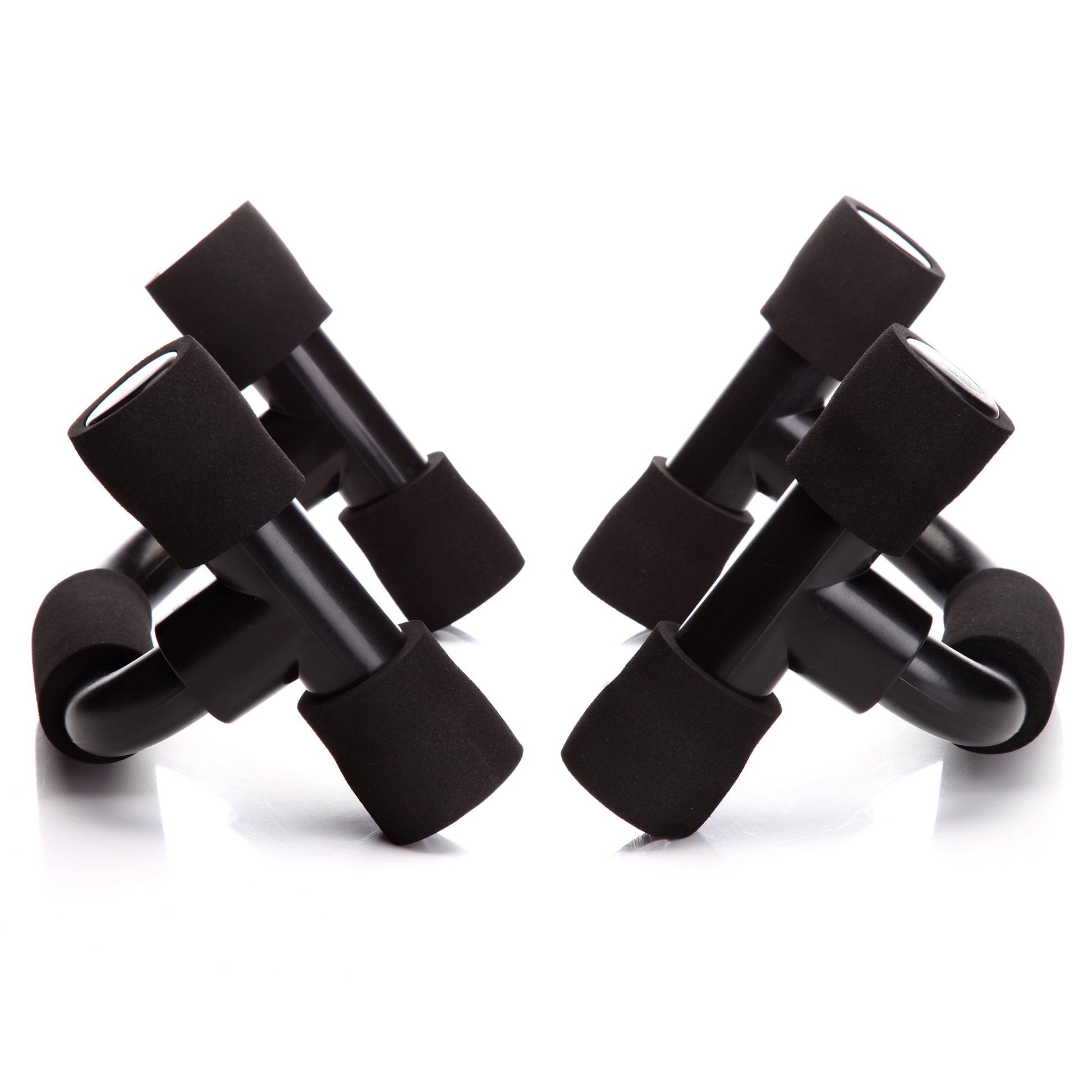 Readaeer Push Up Bars Gym Exercise Equipment Fitness 1 Pair Pushup Handles with Cushioned Foam Grip