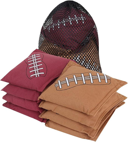GSE Games & Sports Expert Set of 8 Premium Weather Resistant Cornhole Bags. Regulation Size and