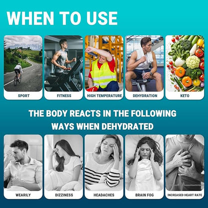 Airboy Electrolytes Powder No Sugar, Keto Electrolyte Mix, 1000 mg of Potassium, Low Sodium, Lemon Raspberry Flavor Hydration Drink Supplement for Dehydration Relief and Rehydration, 32Servings