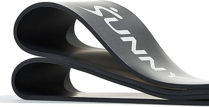 Sunny Health & Fitness Versatile Resistance Bands (Single or Combo Set) for Strength Training, Power Cage, Squat Rack, Home Gym, Body Stretching, Physical Therapy – 100, 140, 160, 180 & 10-75 LB Combo