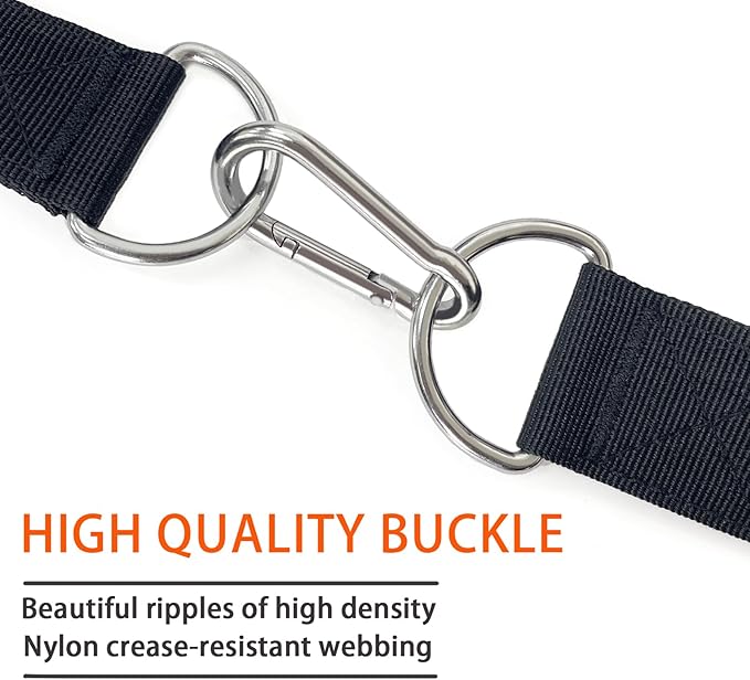 2Pack Upgraded Heavy Duty Exercise Handles for Cable Machine, Aluminum Alloy Gym Handles for Power Rack Attachments, Resistance Band with Cable Crossover System&Triceps Pushdown