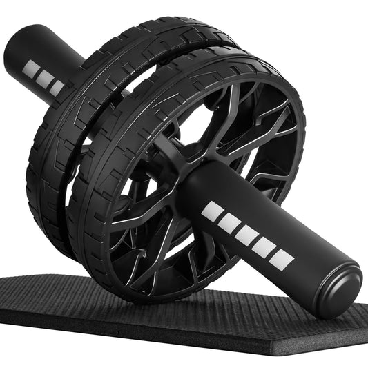 Citufuol Upgraded Ab Roller Wheel, Abdominal Core Workout Equipment for Home Gym with Knee Pad