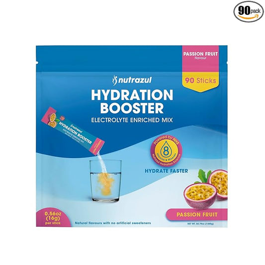 nutrazul Hydration Booster | Supports Rapid Hydration | Electrolyte Enriched Mix | No Artificial