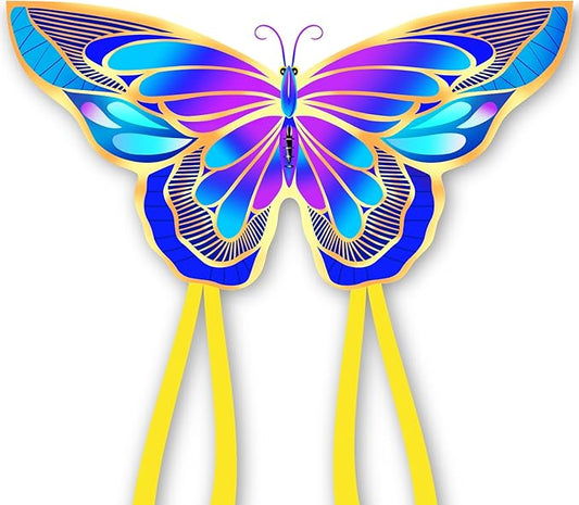 Xida Butterfly Kite for Kids & Adults, Easy to Fly, Ages 4-8, Large Kite with 300ft Handle, Perfect