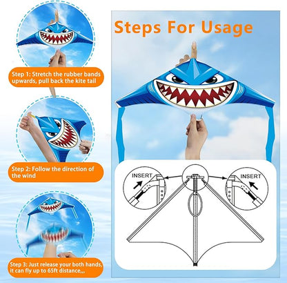 8 Pack Mini Kites for Boys Girls 3-5 6 7 8 Gift & Party Favors, Finger Launcher Kites Easy to Fly Ejection Kite for Kids Teens Ages 4-18 Beach Park Backyard Outdoor Sports Flying Toys