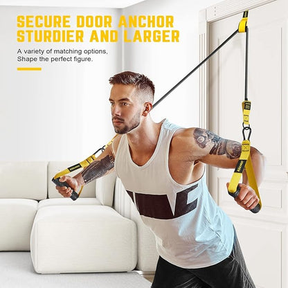 Resistance Bands for Working Out, 300lbs/360lbs Heavy Exercise Bands with Handles, Workout Bands for Men, Weight Bands Set for Muscle Training, Strength, Slim, Yoga, Home Gym Equipment