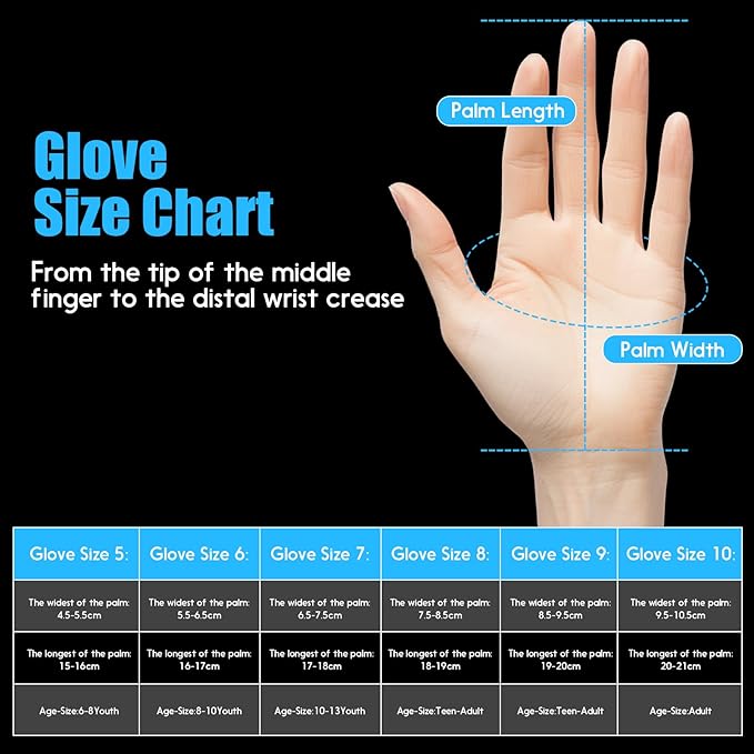 Soccer Goalkeeper Gloves with Finger Protection to Prevent Injuries, Strong Grip for Tough Tackles, Breathable Goal Keeper Gloves for for Kids, Youth and Adult