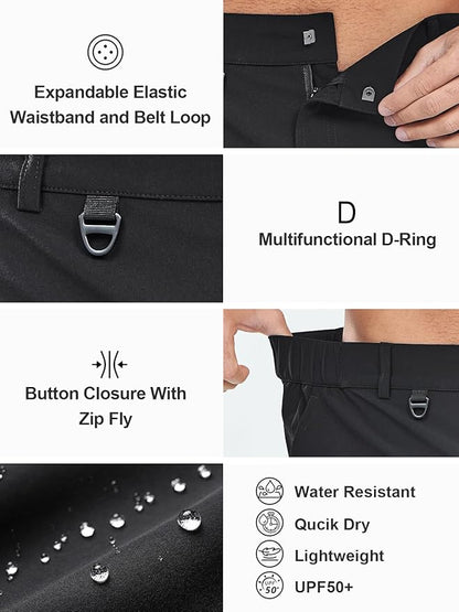 NORTHYARD Men's Cargo Hiking Shorts 9" Lightweight Outdoor Tactical Work Camping Sport Golf Casual Travel Fishing Multipocket