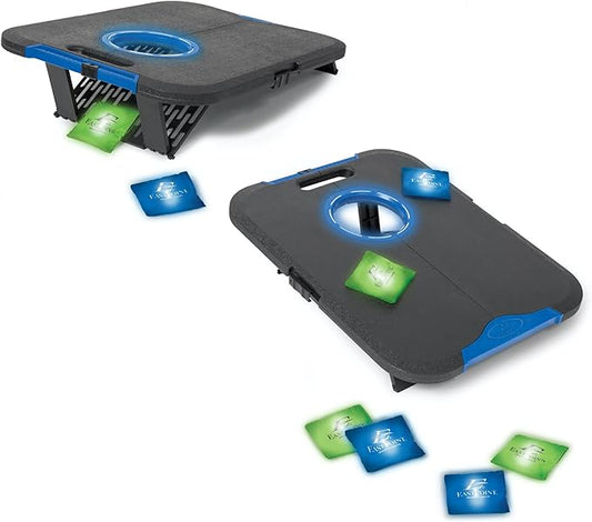 EastPoint Sports Go! Gater Cornhole – Light-Up and Travel Versions – Easy Storage & Light-Weight