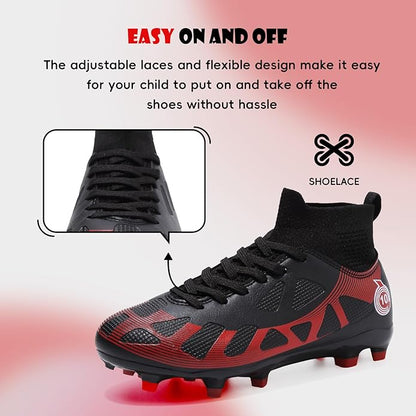 Soccer Cleats Kids Boys Girls Athletic Outdoor Football Shoes