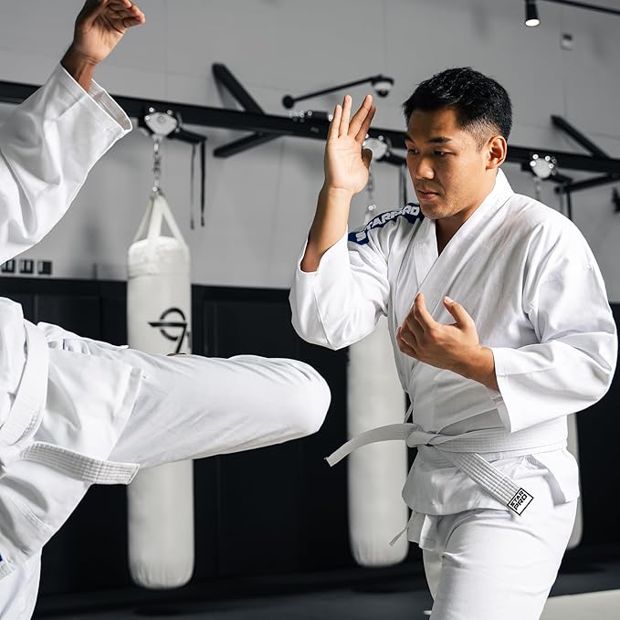 Starpro Karate Gi for Kids & Adults – Lightweight Uniform with Jacket Pants & Free Belt – Ideal for Beginners
