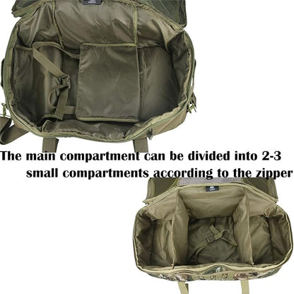 3 In 1 Military Backpack Travel Duffle Bag for Weekender Gym Traveling Workout Deployment